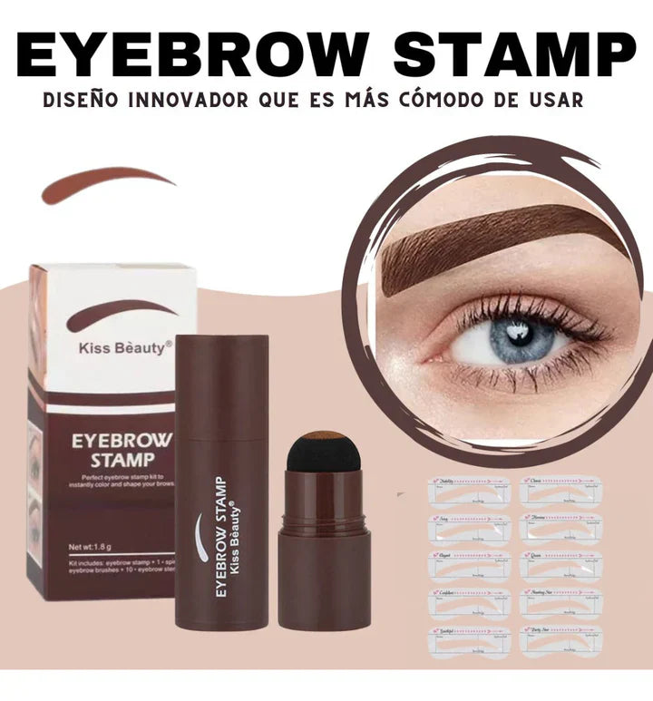 Eyebrow Stamp - Cejas de los Ensueño com plantillas  ✨¡Compra 2 unidades por descuento imperdible!