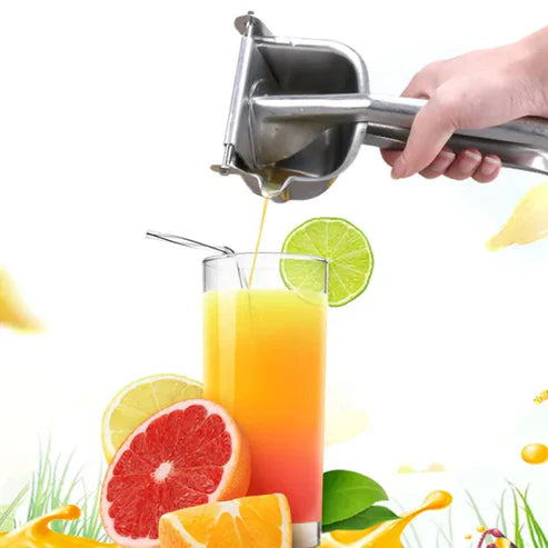 Exprimidor Metálico de Jugo de Fruta Saludable 🍊💪 Aprovecha la oferta + Envío Gratis / Últimas unidades