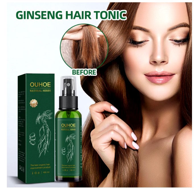 Ginseng Hair Tónic - ¡El fin de la caída del cabello! Envio gratis - Pagas al recibir